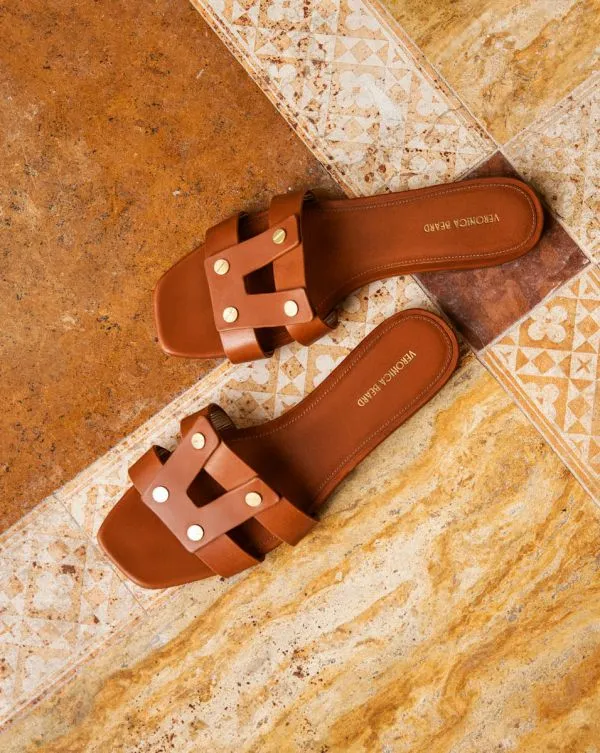 Via Slide Sandal Honey Women Veronica Beard Shoes Via Slide Sandal Honey Women Veronica Beard Shoes