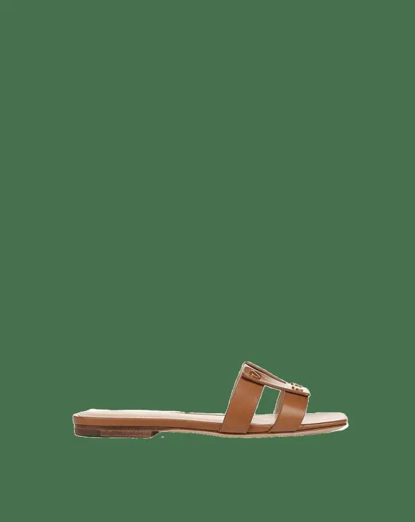 Via Slide Sandal Honey Women Veronica Beard Shoes Via Slide Sandal Honey Women Veronica Beard Shoes