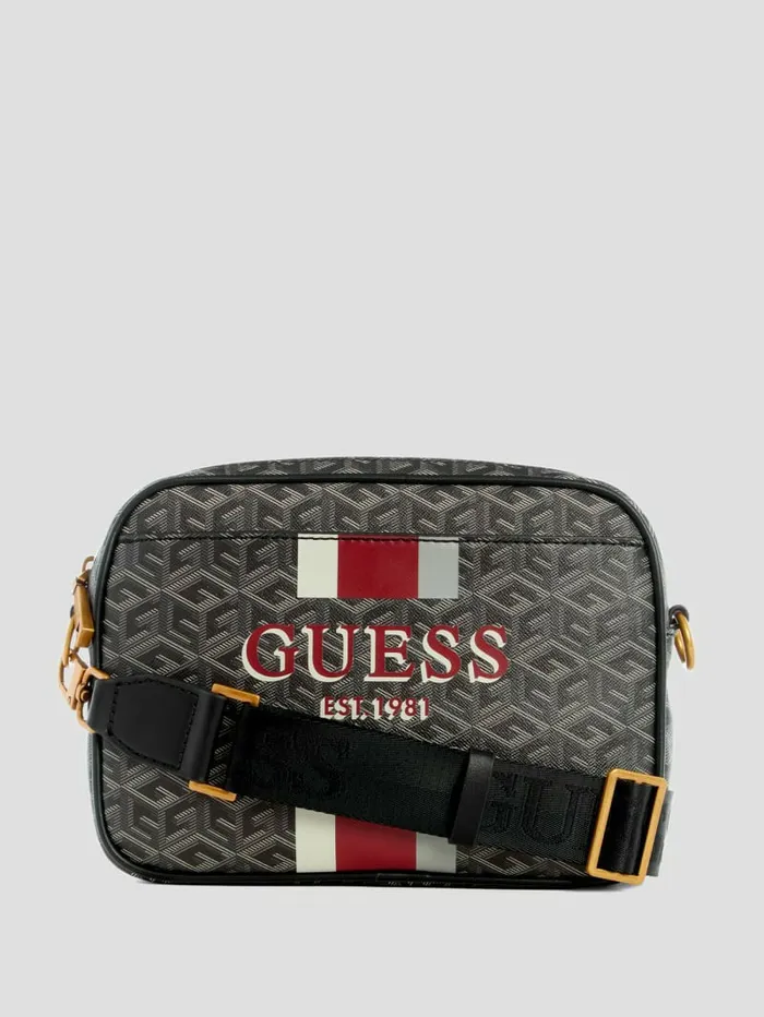 Vikky Camera Bag Chief Green Women Handbags GUESS