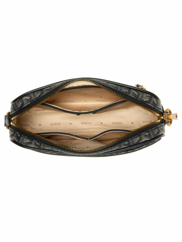 Vikky Camera Bag Chief Green Women Handbags GUESS Vikky Camera Bag Chief Green Women Handbags GUESS