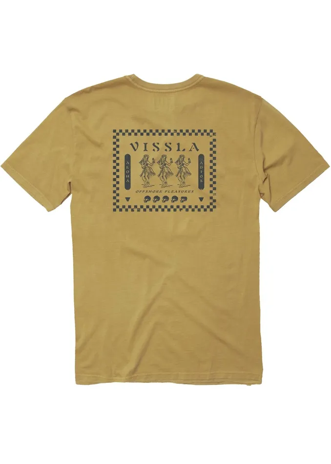Vissla Hula Hips Ss Pkt Tee OCHRE Men Premium Tees