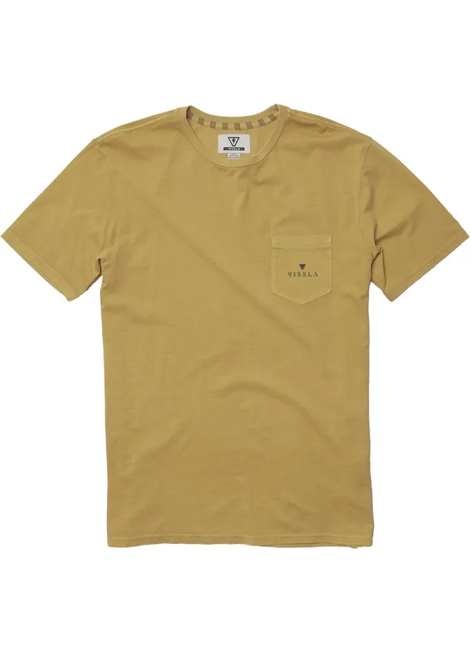 Vissla Hula Hips Ss Pkt Tee OCHRE Men Premium Tees Vissla Hula Hips Ss Pkt Tee OCHRE Men Premium Tees