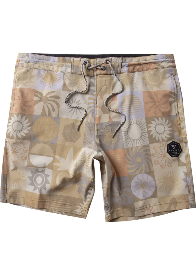 Vissla Sun Dialed 1758243 Boardshort Gold Coral Men Boardshorts