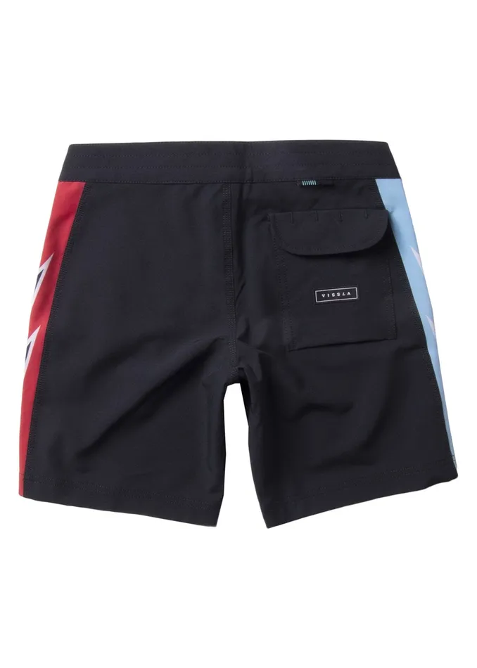 Vissla Trimline Bolt 178243 Boys Boardshort Phantom Youth Boardshorts