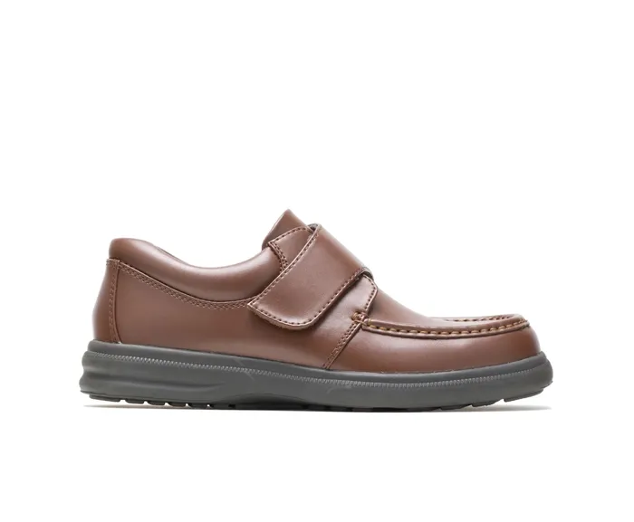 Walking Shoes Gil Tan Leather Hush Puppies Men