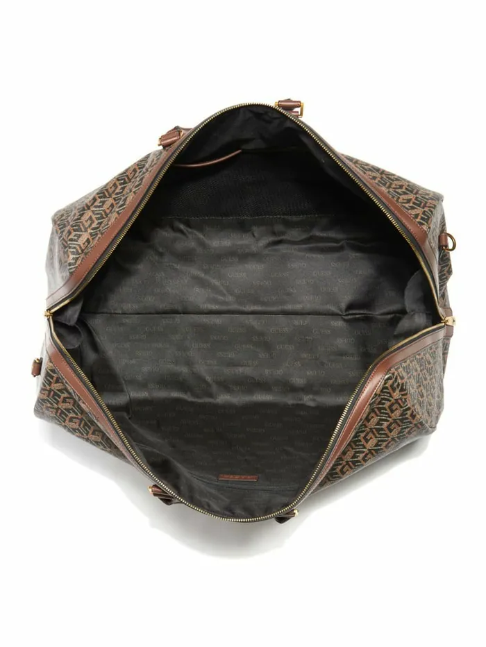 Wallets and Bags WomenMen GUESS Ederlo Weekender Black Floral Print Wallets and Bags WomenMen GUESS Ederlo Weekender Black Floral Print