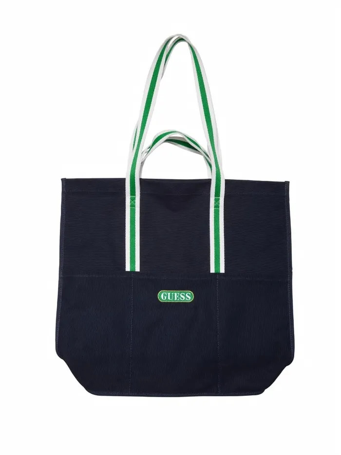 Wallets and Bags WomenMen GUESS GUESS Originals Vintage Logo Tote Blackened Blue Wallets and Bags WomenMen GUESS GUESS Originals Vintage Logo Tote Blackened Blue