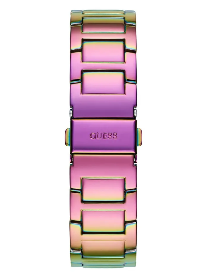 Watches Iridescent Crystal Multifunction Watch Multi 8211 GUESS Women Watches Iridescent Crystal Multifunction Watch Multi 8211 GUESS Women