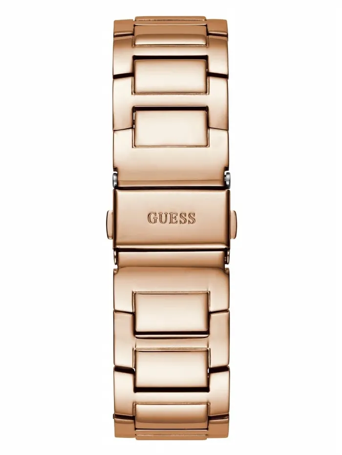 Watches Rose GoldTone Multifunction Watch Silver 8211 GUESS Women Watches Rose GoldTone Multifunction Watch Silver 8211 GUESS Women