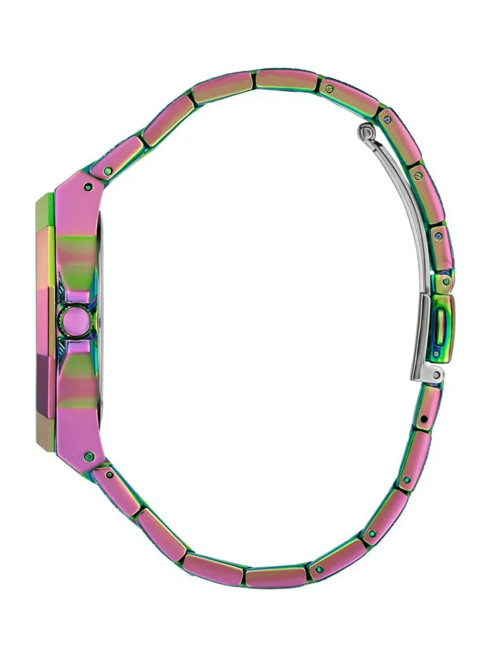 Watches Women GUESS MultiTone GCube Analog Watch Multi Watches Women GUESS MultiTone GCube Analog Watch Multi
