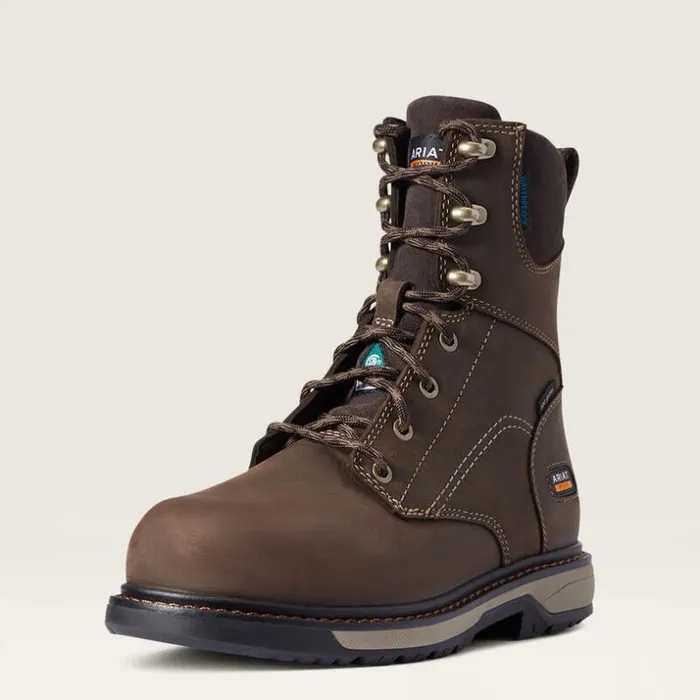 Waterproof Boots Women Ariat Riveter 8034 CSA Glacier Grip Waterproof 400g Composite Toe Work Boot Dark Brown Waterproof Boots Women Ariat Riveter 8034 CSA Glacier Grip Waterproof 400g Composite Toe Work Boot Dark Brown