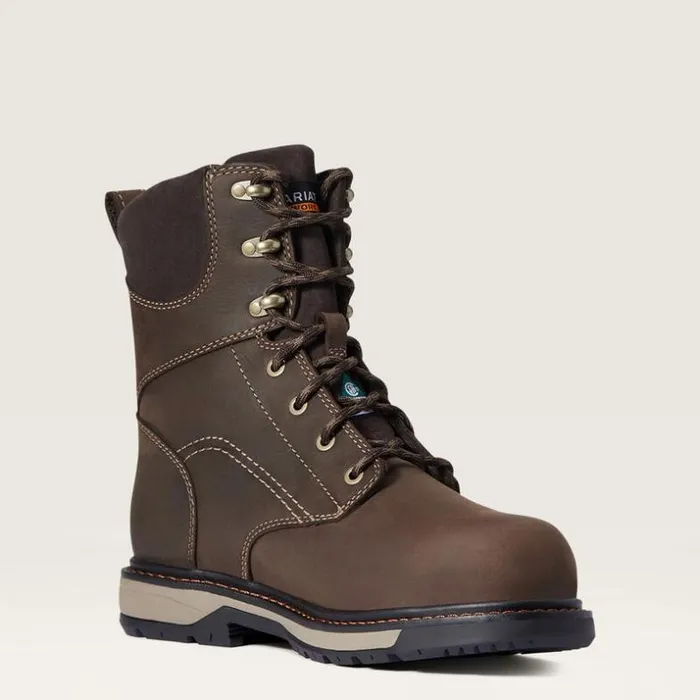 Waterproof Boots Women Ariat Riveter 8034 CSA Glacier Grip Waterproof 400g Composite Toe Work Boot Dark Brown Waterproof Boots Women Ariat Riveter 8034 CSA Glacier Grip Waterproof 400g Composite Toe Work Boot Dark Brown