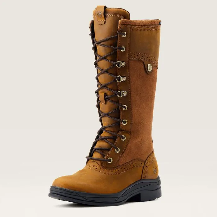 Waterproof Boots Women Ariat Wythburn II Waterproof Boot Weathered Brown