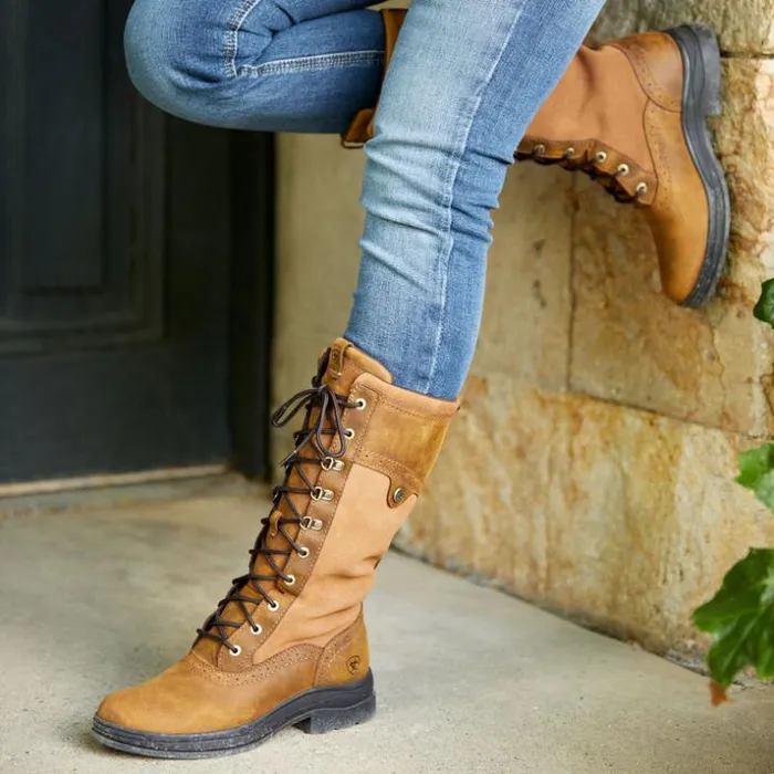 Waterproof Boots Women Ariat Wythburn II Waterproof Boot Weathered Brown Waterproof Boots Women Ariat Wythburn II Waterproof Boot Weathered Brown