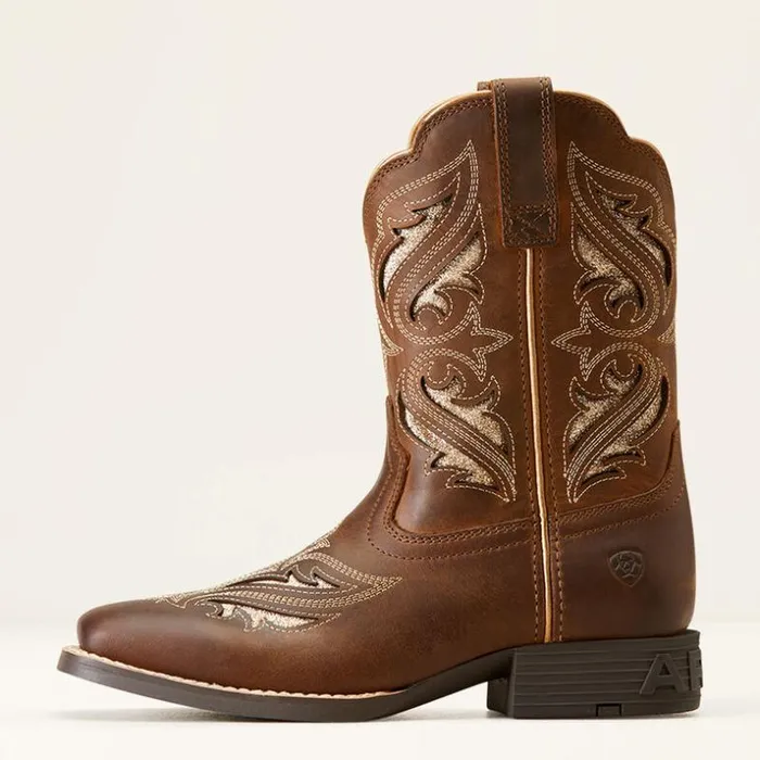 Western Boots and Shoes Kids Ariat Round Up Bliss Western Boot Sassy Brown Western Boots and Shoes Kids Ariat Round Up Bliss Western Boot Sassy Brown