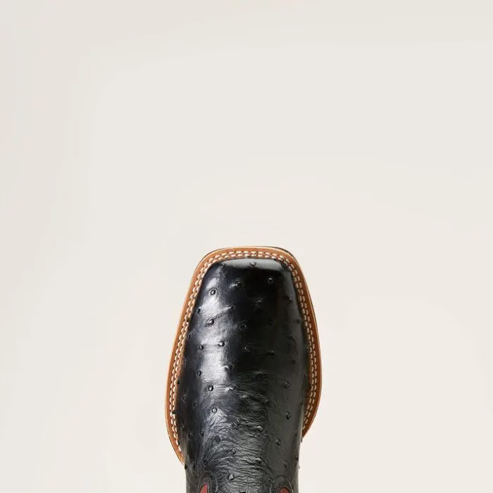 Western Boots Men Ariat Brandin039 Ultra Western Boot Jet Black Full Quill Ostrich Western Boots Men Ariat Brandin039 Ultra Western Boot Jet Black Full Quill Ostrich