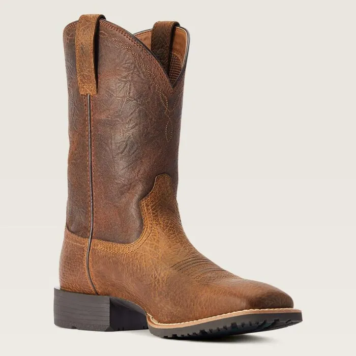 Western Boots Men Ariat Hybrid Grit Western Boot Earth Western Boots Men Ariat Hybrid Grit Western Boot Earth