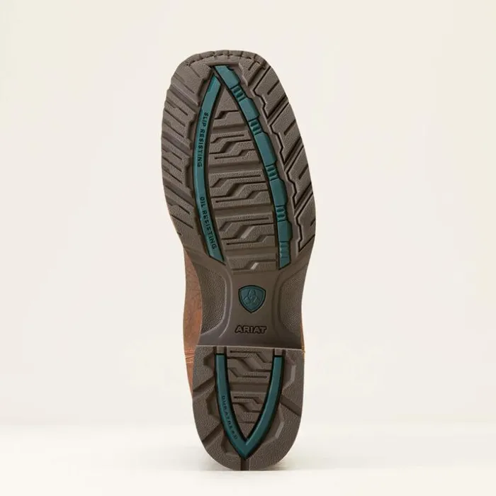 Western Boots Men Ariat Hybrid Rancher BOA Waterproof Cowboy Boot Acorn Brown Western Boots Men Ariat Hybrid Rancher BOA Waterproof Cowboy Boot Acorn Brown