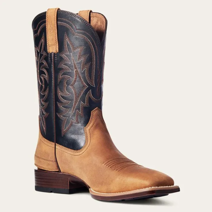 Western Boots Men Ariat Ryden Ultra EZ Zip Western Boot Status Brown Western Boots Men Ariat Ryden Ultra EZ Zip Western Boot Status Brown
