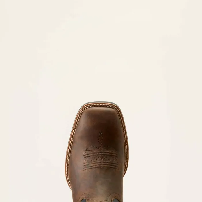Western Boots Men Ariat Sport Fresco VentTEK Western Boot Herd Brown