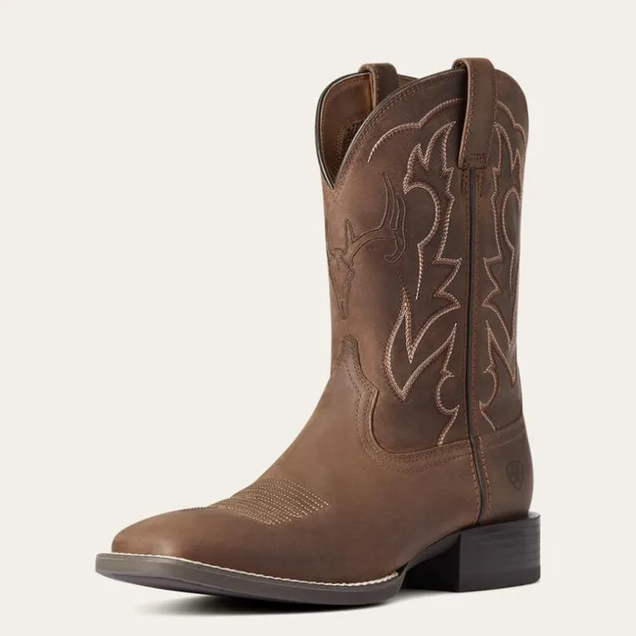 Western Boots Men Ariat Sport Outdoor Western Boot Distressed Brown