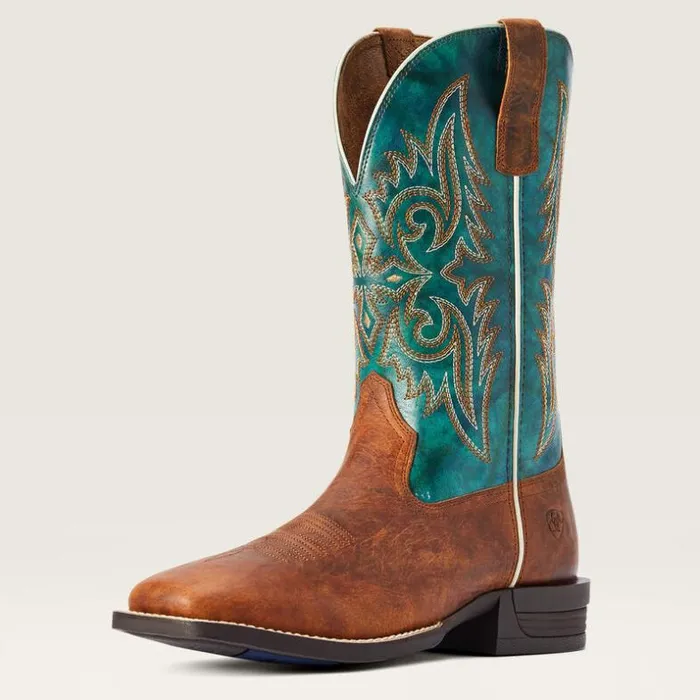 Western Boots Men Ariat Wild Thang Western Boot Fiery Brown Crunch