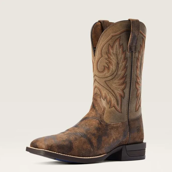 Western Boots Men Ariat Wilder Western Boot Antique Grey