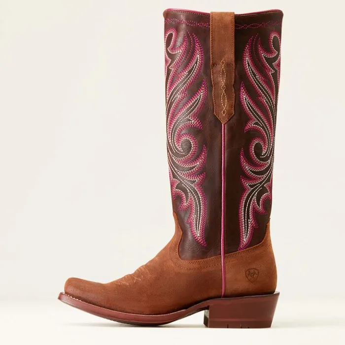 Western Boots Women Ariat Futurity Starlight StretchFit Western Boot Terracotta Roughout Western Boots Women Ariat Futurity Starlight StretchFit Western Boot Terracotta Roughout