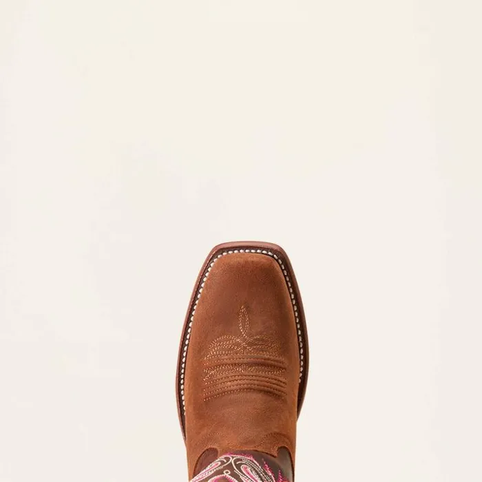 Western Boots Women Ariat Futurity Starlight StretchFit Western Boot Terracotta Roughout Western Boots Women Ariat Futurity Starlight StretchFit Western Boot Terracotta Roughout