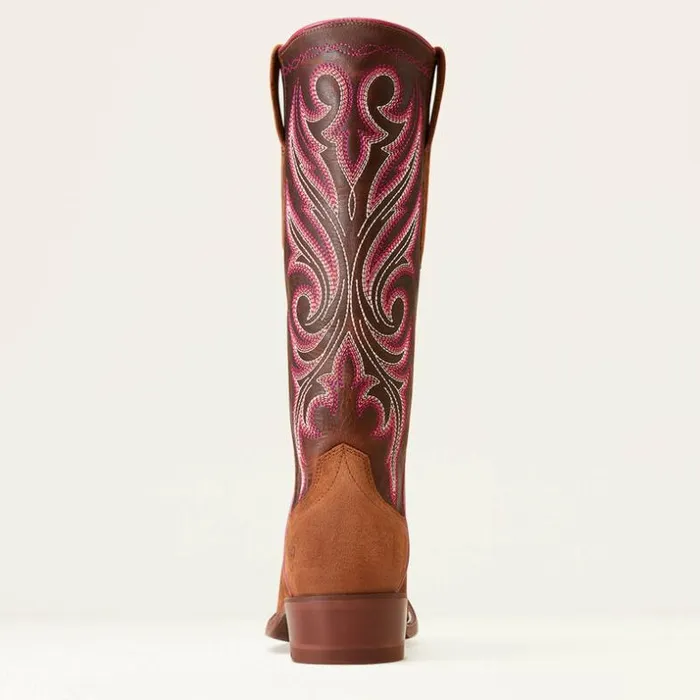 Western Boots Women Ariat Futurity Starlight StretchFit Western Boot Terracotta Roughout Western Boots Women Ariat Futurity Starlight StretchFit Western Boot Terracotta Roughout