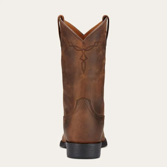 Western Boots Women Ariat Heritage Roper Western Boot Distressed Brown