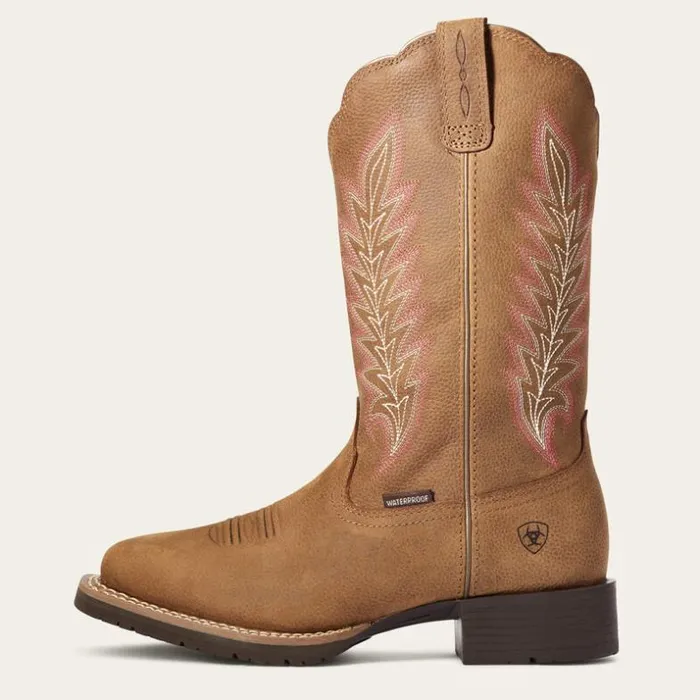 Western Boots Women Ariat Hybrid Rancher Waterproof Western Boot Pebbled Tan Western Boots Women Ariat Hybrid Rancher Waterproof Western Boot Pebbled Tan