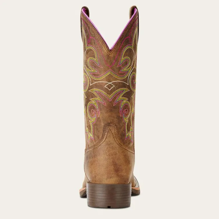 Western Boots Women Ariat Hybrid Rancher Western Boot Distressed Brown