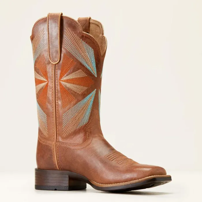 Western Boots Women Ariat Oak Grove Western Boot Maple Glaze Western Boots Women Ariat Oak Grove Western Boot Maple Glaze