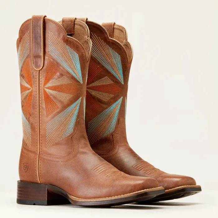 Western Boots Women Ariat Oak Grove Western Boot Maple Glaze Western Boots Women Ariat Oak Grove Western Boot Maple Glaze