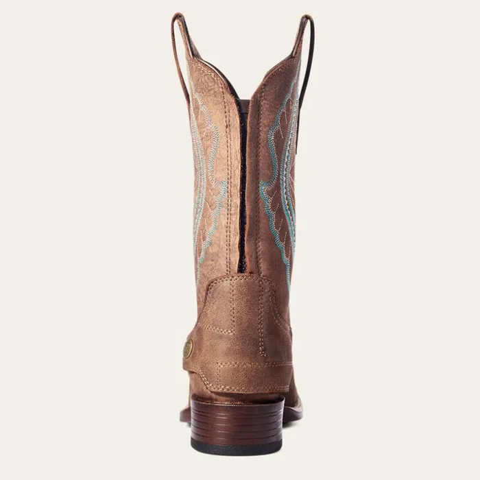 Western Boots Women Ariat Primetime EZ Zip Western Boot Tack Room Brown Western Boots Women Ariat Primetime EZ Zip Western Boot Tack Room Brown