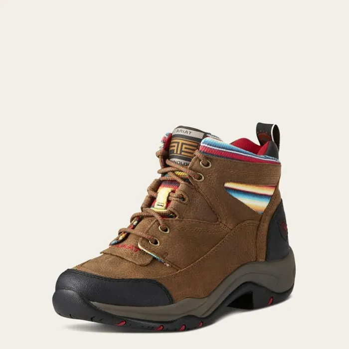 Western Boots Women Ariat Terrain Boot Walnutserape