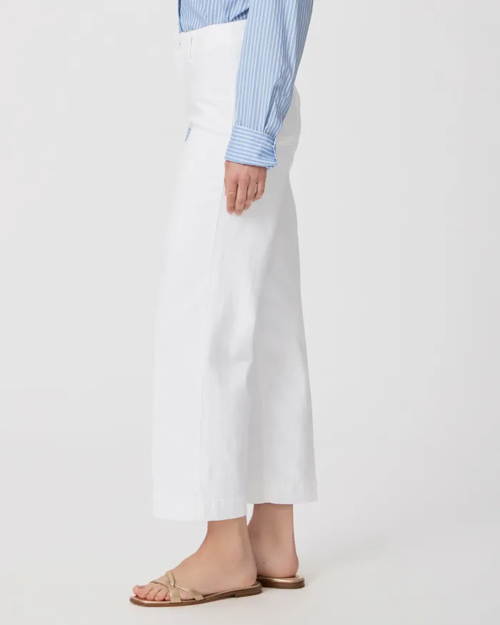 Wide Leg Nellie Wide Leg Jean 8211 Crisp White PAIGE Women Wide Leg Nellie Wide Leg Jean 8211 Crisp White PAIGE Women
