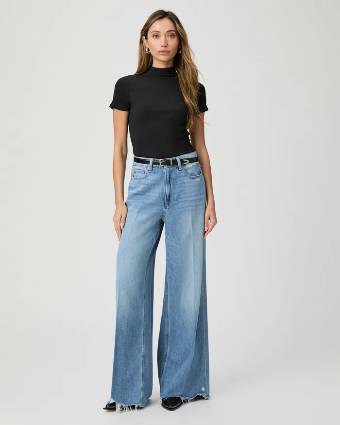 Wide Leg Women PAIGE Portia Wide Leg Jean 8211 Rumors