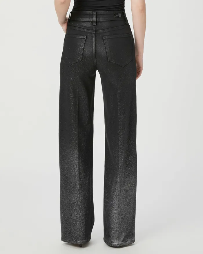 Wide Leg Women Sasha Wide Leg Jean 8211 BlackSilver Glitter Ombre Luxe Coating PAIGE Wide Leg Women Sasha Wide Leg Jean 8211 BlackSilver Glitter Ombre Luxe Coating PAIGE