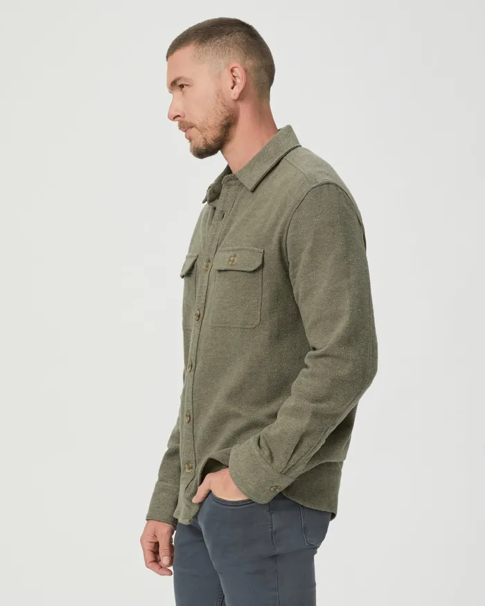 Wilbur Overshirt 8211 Shaded Olive Shirts PAIGE Men Wilbur Overshirt 8211 Shaded Olive Shirts PAIGE Men