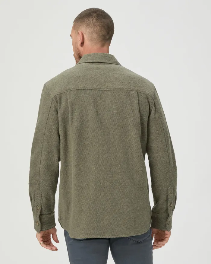 Wilbur Overshirt 8211 Shaded Olive Shirts PAIGE Men Wilbur Overshirt 8211 Shaded Olive Shirts PAIGE Men