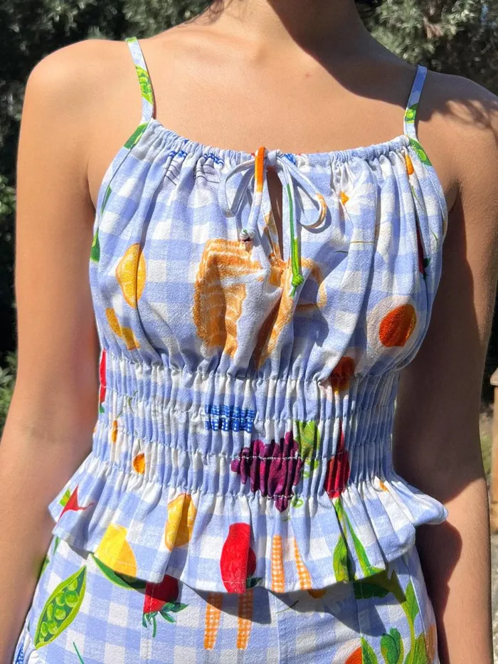 Women Alessandra Top Picnic Alfresco Lisa Says Gah Sleeveless Tops