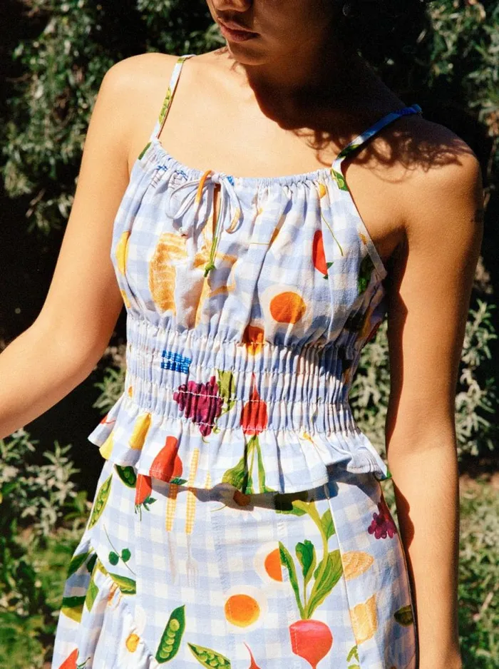 Women Alessandra Top Picnic Alfresco Lisa Says Gah Sleeveless Tops