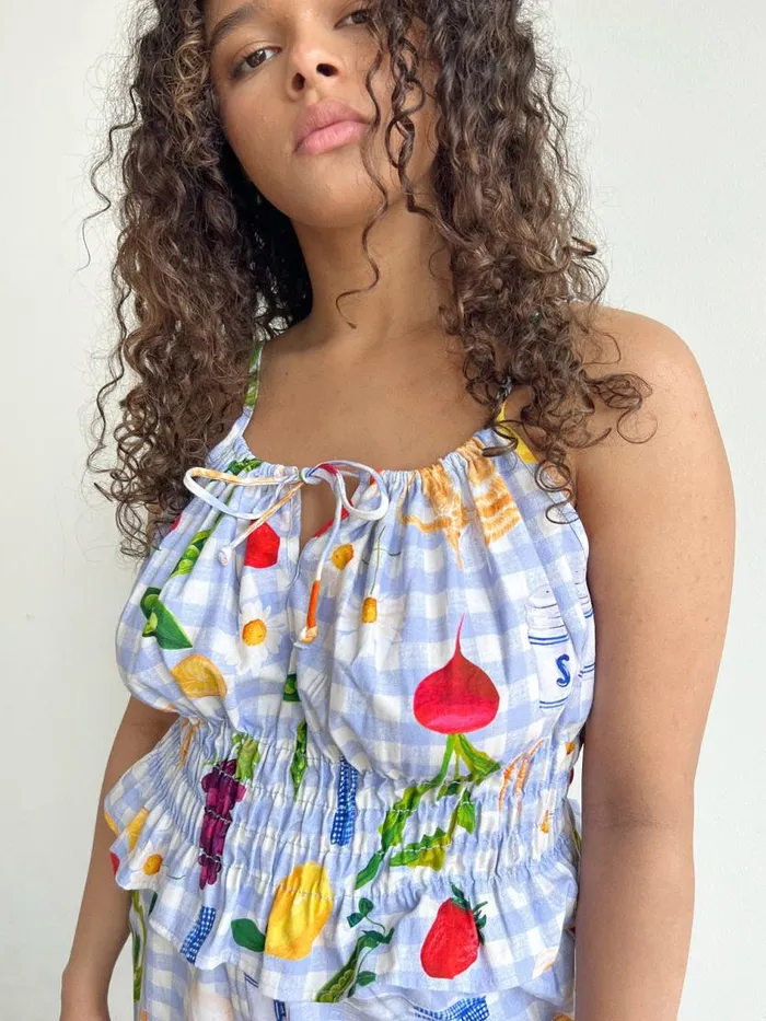 Women Alessandra Top Picnic Alfresco Lisa Says Gah Sleeveless Tops
