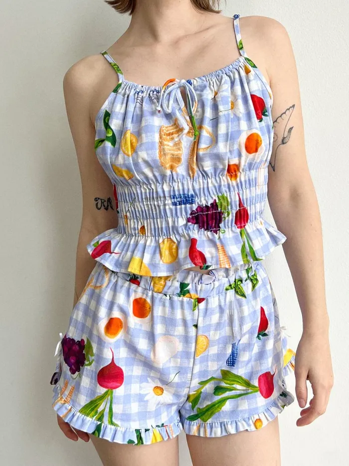 Women Alessandra Top Picnic Alfresco Lisa Says Gah Sleeveless Tops