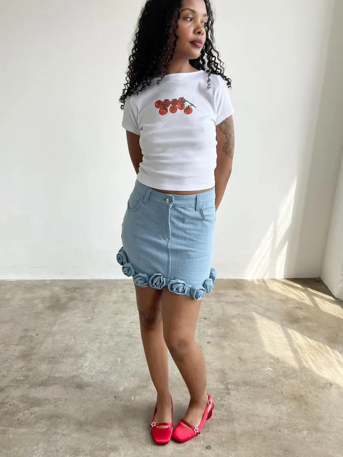 Women Alex Tee Pomodoro Lisa Says Gah Knit Tops