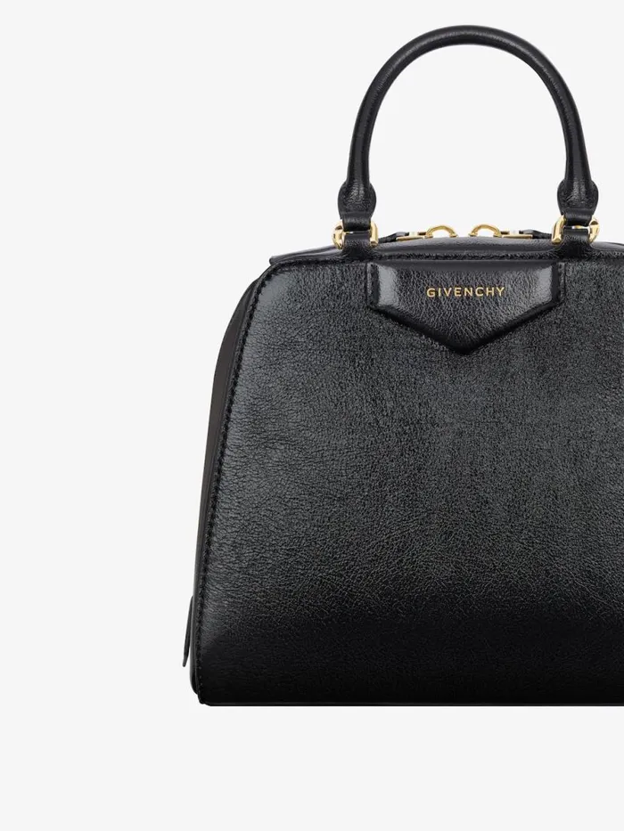 Women Antigona Givenchy Mini Antigona Cube Bag In Leather Black Women Antigona Givenchy Mini Antigona Cube Bag In Leather Black
