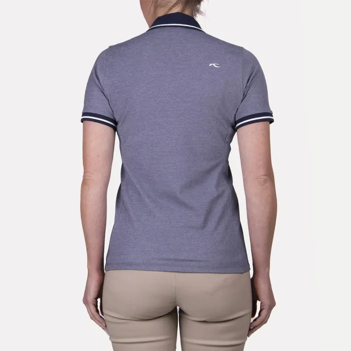 Women Bailey VNeck Polo SS Atlanta Blue KJUS Polos