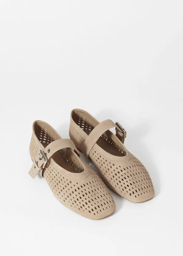 Women Ballerinas and Other Stories MaryJane Ballet Flats Beige Women Ballerinas and Other Stories MaryJane Ballet Flats Beige